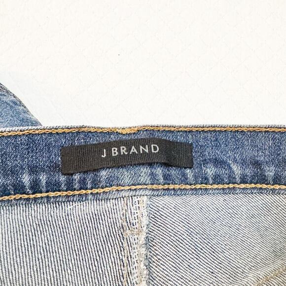 J. Brand Julia Ruffled Hem Denim Jeans Vintage Wash Size 24 - Picture 8 of 9